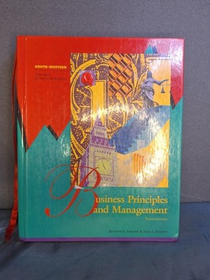 Business Principles and Management by Burrow Tenth Edition