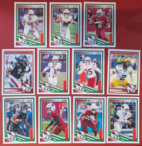 2025 SCORE NFL Arizona Cardinals Team Set Kyler Murray Marvin Harrison Jr - 第 1/4 張圖片