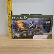 Jazwares Xbox Halo Infinite GUNGOOSE W/ SPARTAN CELOX Figure Vehicle set  NEW