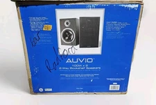 Auvio Bookshelf Speakers #40-296, 100W x 2, 2 Way Speakers Brand New Sealed 