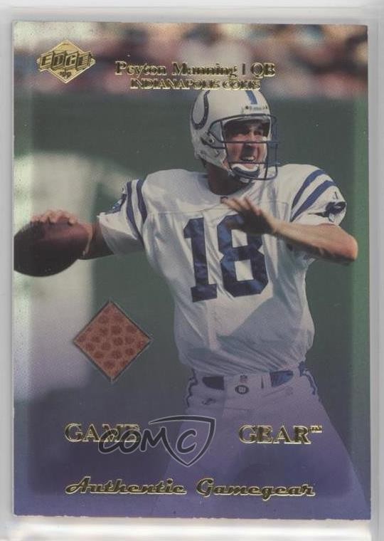1999 Collector's Edge Game Gear Promos Peyton Manning #PM HOF 0i5i