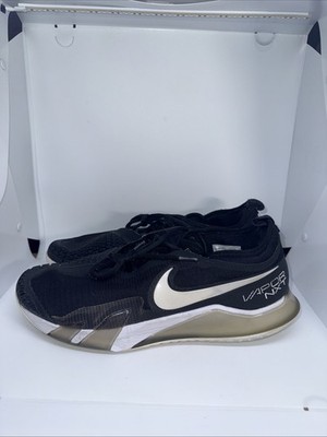 Size 11 - Nike Court React Vapor NXT Black White
