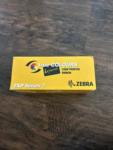 New In Box Zebra True Color Card Printer Ribbon ZXP Series 7