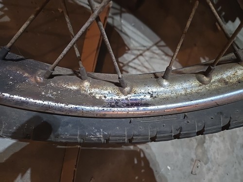 1971 Harley Rapido 125 Front Wheel - Bild 6 von 13