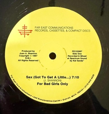 FOR BAD GIRLS ONLY - Sex (Got To Get A Little) b/w We're Gonna Fall In Love EX