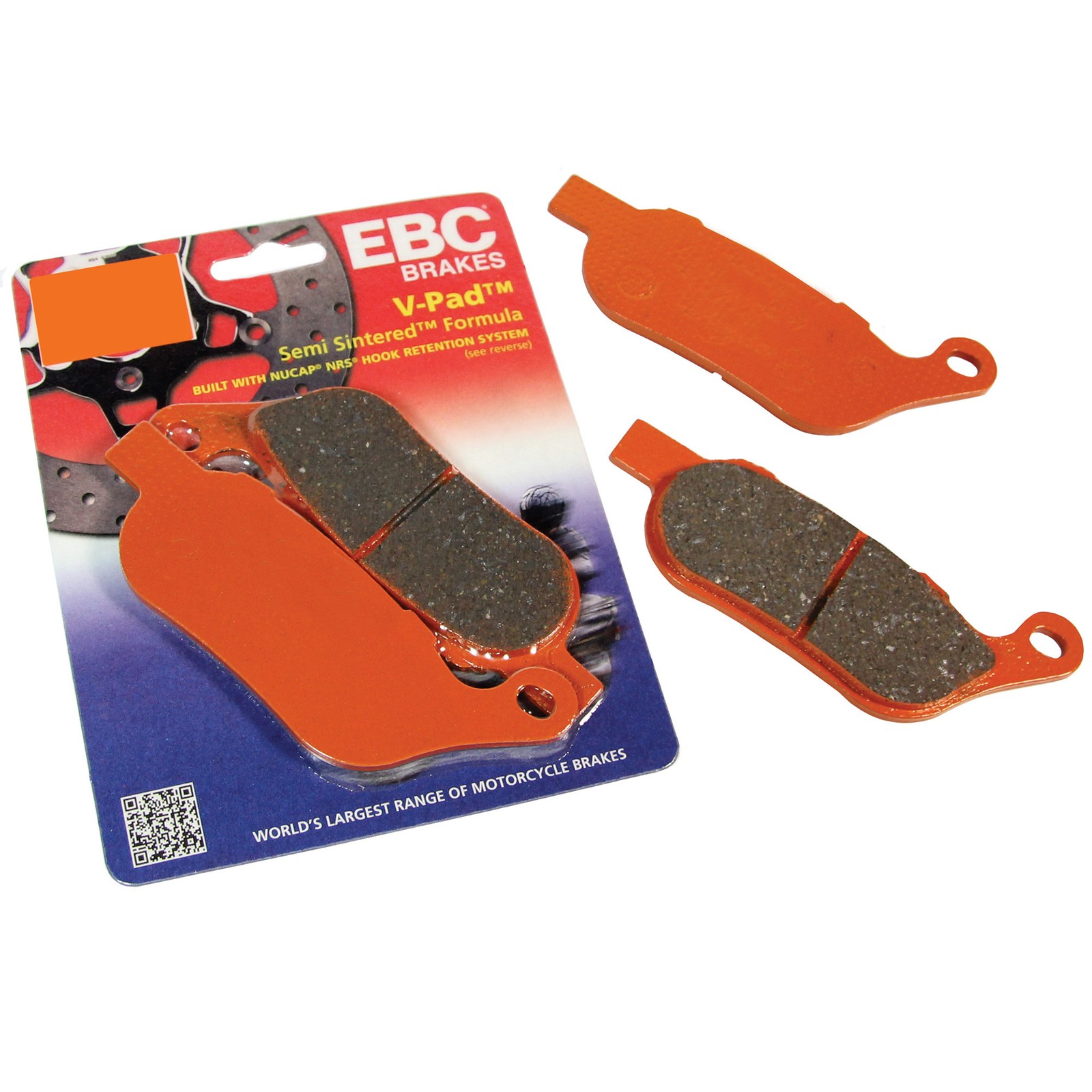 EBC V-Pads Semi-Sintered Front Brake Pads Suit Indian 1130 Scout 2018