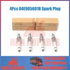 4Pcs 04E905601B Spark Plugs Fit For VW Jetta Golf Tiguan Audi A1 A3 Skoda EA211