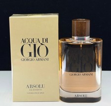 Giorgio Armani Acqua di Gio Absolu EDP Spray Men 4.2 oz 125ml New Sealed
