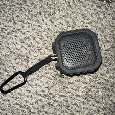 Ecoxgear Ecopebble Black Portable Wireless Bluetooth Speaker. Untested No Cord