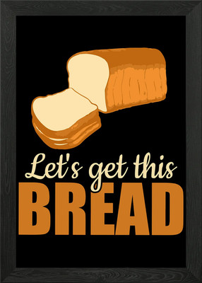 Brot Brote Liebhaber Backen Ba Gerahmtes Wandbild Poster Leinwanddruck Bild