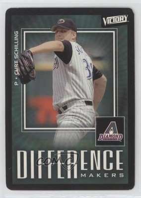 2003 Upper Deck Victory Difference Makers Curt Schilling #190 0l37