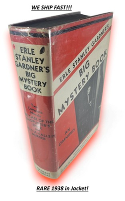 #ad #ad 1938 Erle Stanley Gardner#x27;s Big Mystery Book Omnibus Rare HB in Jacket 2 Novels $34.95