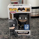 Funko Pop! Heroes Armored Batman Vinyl Figure LOC Exclusive #88