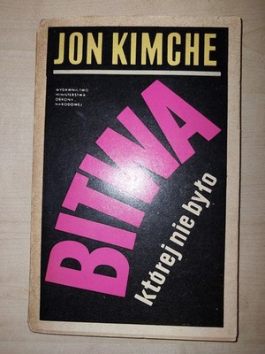 BITWA KTÓREJ NIE BYŁO KIMCHE polska książka