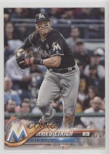2018 Topps Derek Dietrich #657 uu6