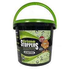 Grime STOPPERS Heavy Duty Hand Wipes w/Micro-Power Beads-NOT YOUR ORDINARY HA...