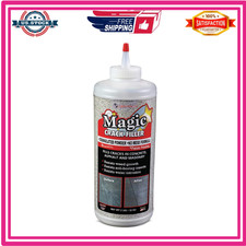 Magic Crack Filler 2.5LB Tan, Dry Granular Concrete Repair for Driveways
