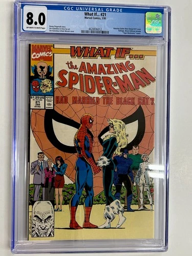 What If� the Amazing Spider-Man #21 - 1/91 - CGC 8.0