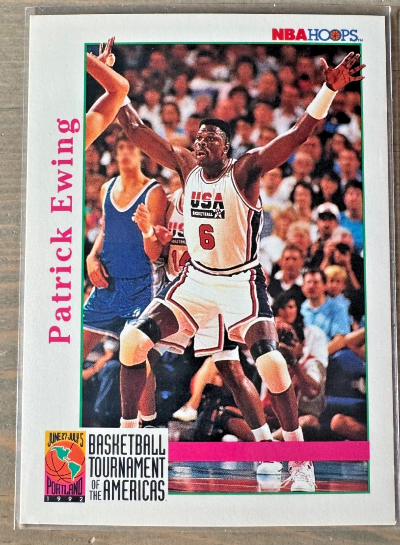 Patrick Ewing #339 1992-93 Hoops Dream Team 3+ SHIP FREE New York Knicks