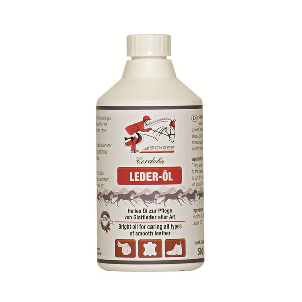 Schopf Riders Cordoba Leder-ÖL 500Ml Lederpflege Sattelpflege LederöL Schuhe-image