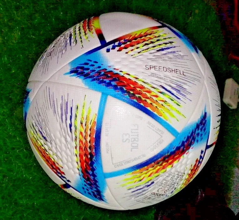 ADIDAS Al-Rihla MATCH BALL ||FIFA WORLD CUP|| QATAR 2022 SIZE 5 | eBay