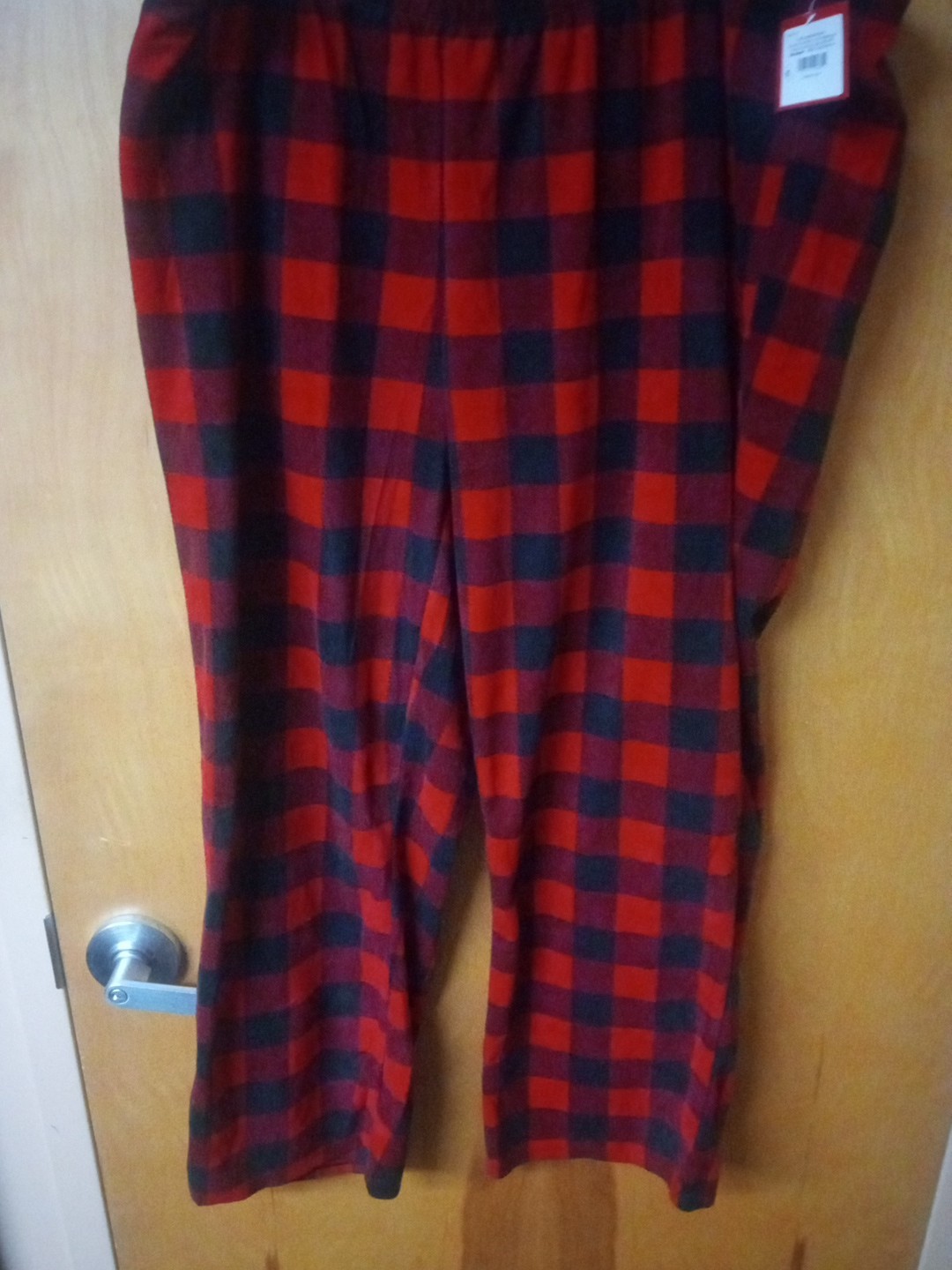 WonderShop Red & Black Buffalo Plaid Pants Pajama Lounge Women's Size 2X