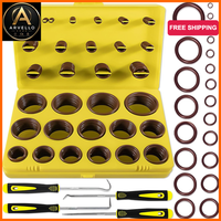Viton O-Ring Set 386 Teile Metrisch FüR Hydraulik, Automobil, SanitäR, 30 GrößEn