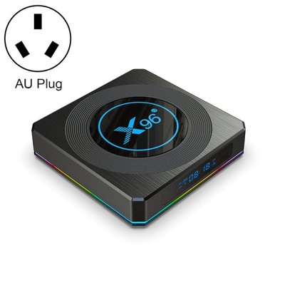 X96 X4 8K Smart TV BOX Android 11.0 Mediaplayer mit Fernbedienung.