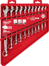 Milwaukee 48-22-9411 11pc SAE Combination Wrench Set