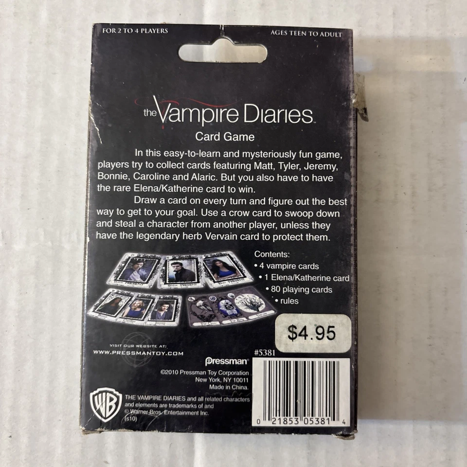 VAMPIRE DIARIES Trading Card Game NINA DOBREV Ian Somerhalder Paul Wesley - Image 3 of 4