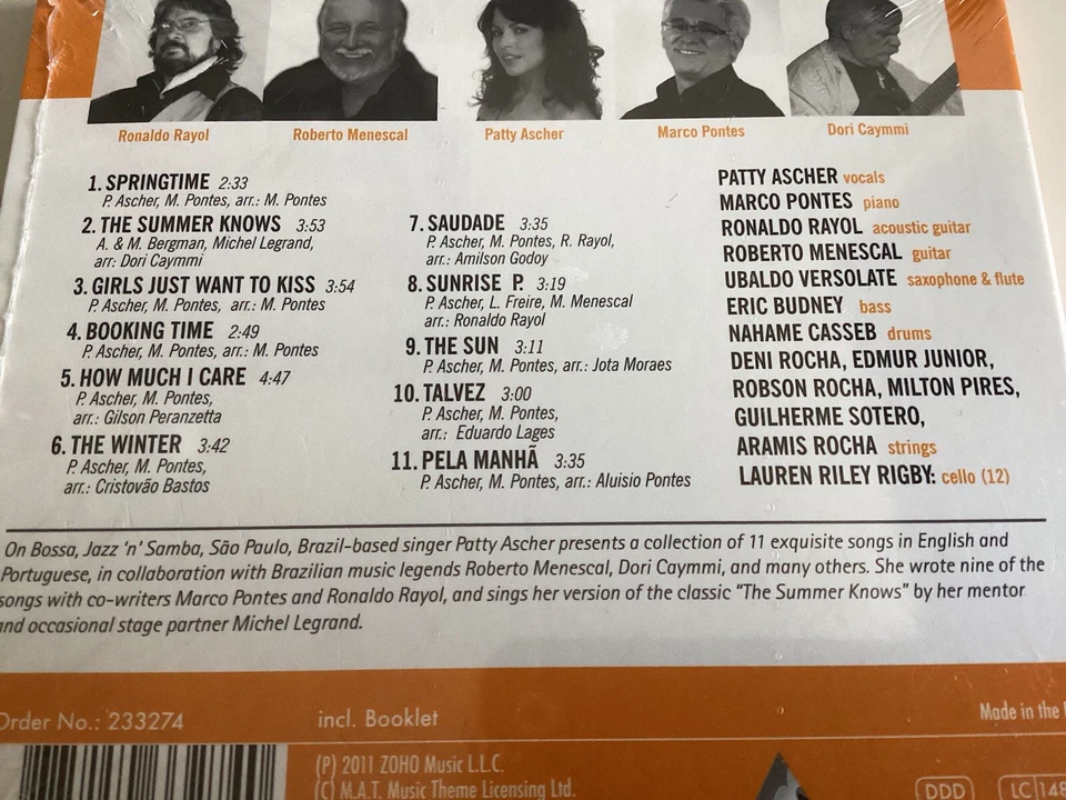 Patty Ascher,CD,Bossa,Jazz ‚N‘ Samba - Bild 2 von 2