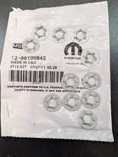 New OEM Mopar  Nameplate Push On Nut 6100842