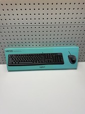 Logitech MK120 920-002565 Wired Keyboard and Mouse Combo NEW OPEN BOX