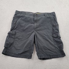Lee Extreme Motion Shorts Mens 42 Black Cargo Pockets
