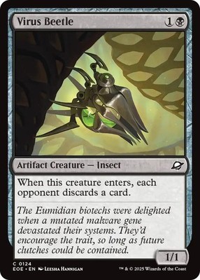 Virus Beetle [Edge of Eternities] NM - Magic