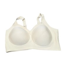 OEAK Jelly Wireless Padded Bras 4XL Beige Adjustable Strap Full Coverage NWT