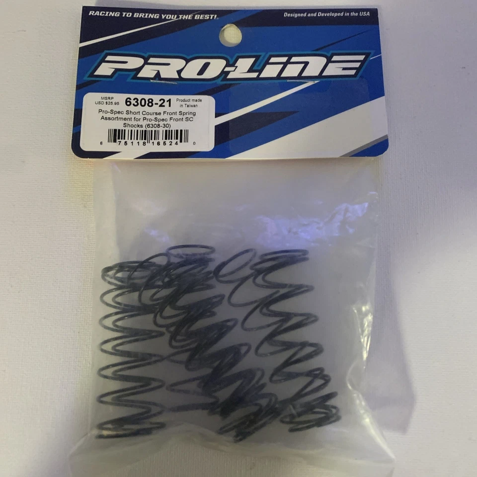 Pro-Line Pro Spec Short Course Front Spring Assortment 6308-21 NEW - Image 3 of 3