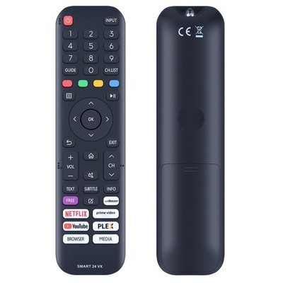 New Remote Control For HKC NHV42H3 42 Inch (106cm) Smart TV