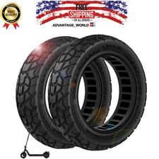 BANGTING 2PCS 60/70-6.5 Scooter Tire Tubeless, 10x2.5 inch Front or Rear Replace
