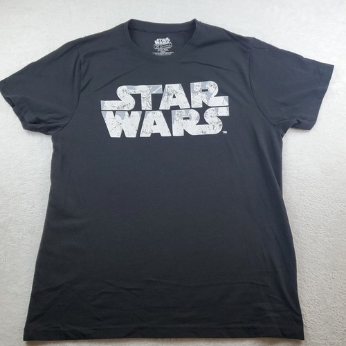 Star Wars T-Shirt Men’s Large Black Graphic Tee - Picture 3 of 16
