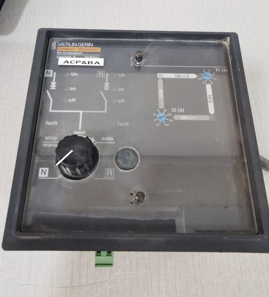 Merlin Gerin COMPACT MASTERPACT BA AUTOMATISM MERLIN GERIN Compact / Masterpact BA Automatism 220/240V 50/60 Hz 5