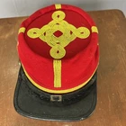 CIVIL WAR CONFEDERATE GENERAL SR. ARTILLERY OFFICER KEPI FORAGE CAP HAT-LARGE
