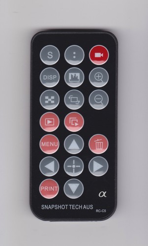 IR Remote Control Sony A6600 A6400 A6500 A6300 A6000 A9 A7 III A7r II A7s - Picture 4 of 6