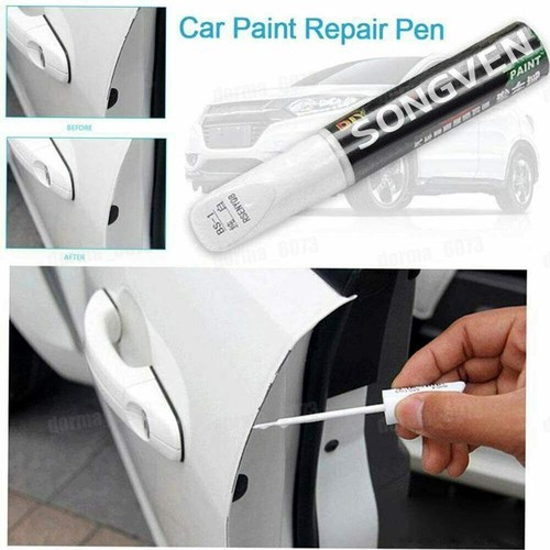 12ml Car Clear Scratch Remover Touch Up White Pen Car Paint Repair Accessories - Picture 6 of 11