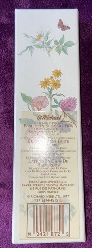 The Edwardian Lady - Sechs Bleistifte in Andenkenbox Brandneu in Verpackung Marks & Spencer’s - Bild 2 von 2