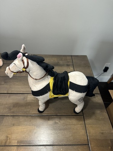 Disney Store Sleeping Beauty Samson Horse Plush Toy 18" Stuffed Poseable Prince - Picture 7 of 13