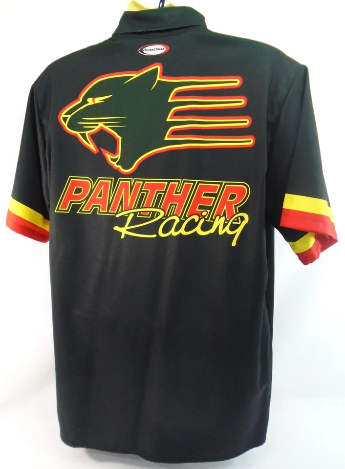 2005 Panther Racing Crew Shirt Tomas Enge Rockstar GMAC Pennzoil IndyCar Medium - Image 4 of 4