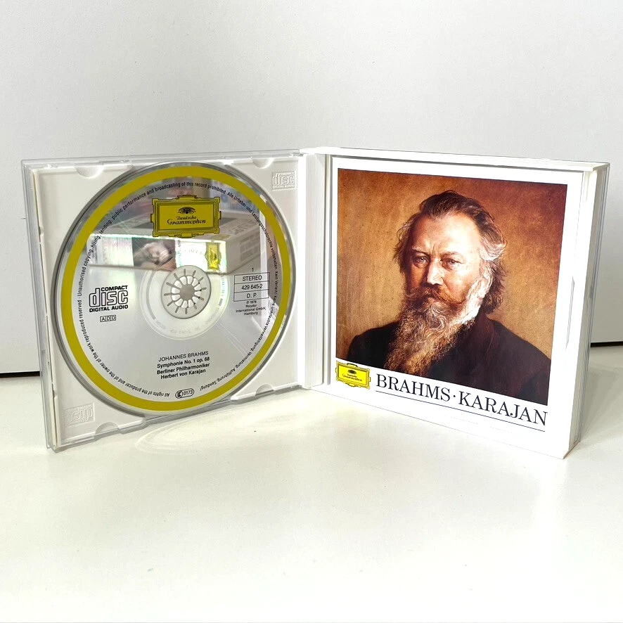 Brahms 4 Symphony CD Collection by Karajan & The Berlin Philharmonic Orchestra - Image 4 of 4