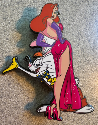PIN JESSICA & ROGER RABBIT 3'' JUMBO FANTASY WHO FRAMED ROGER RABBIT?