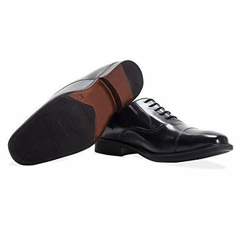 Redfoot Herren Herren Smart Schwarz Glattleder Zehenkappe Schnürschuhe Oxford Schuhe 9 12 - Bild 2 von 7